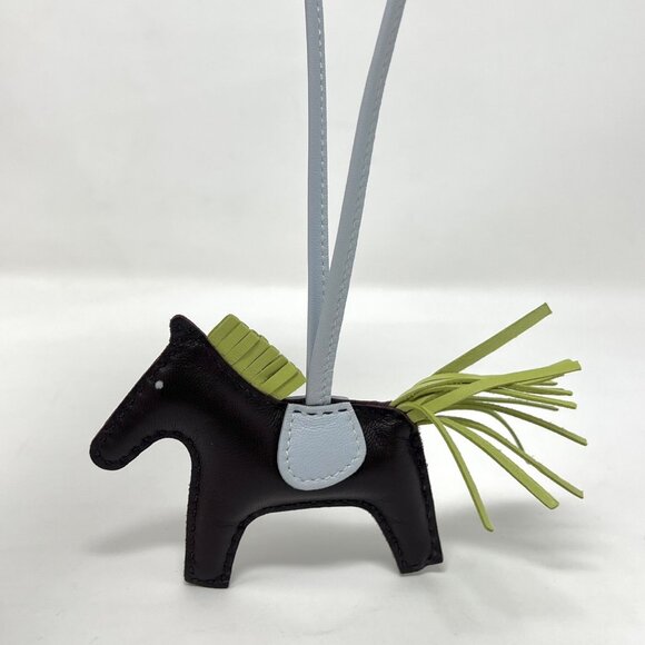 HERMES BNIB Milo Lambskin Rodeo PM Bag Charm - Picture 10 of 11